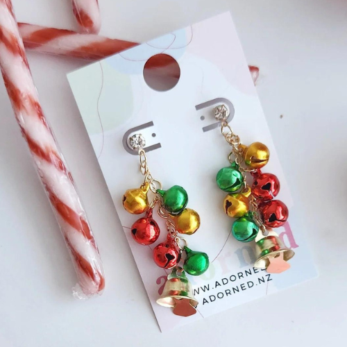 Jingle Bells Stud Earrings