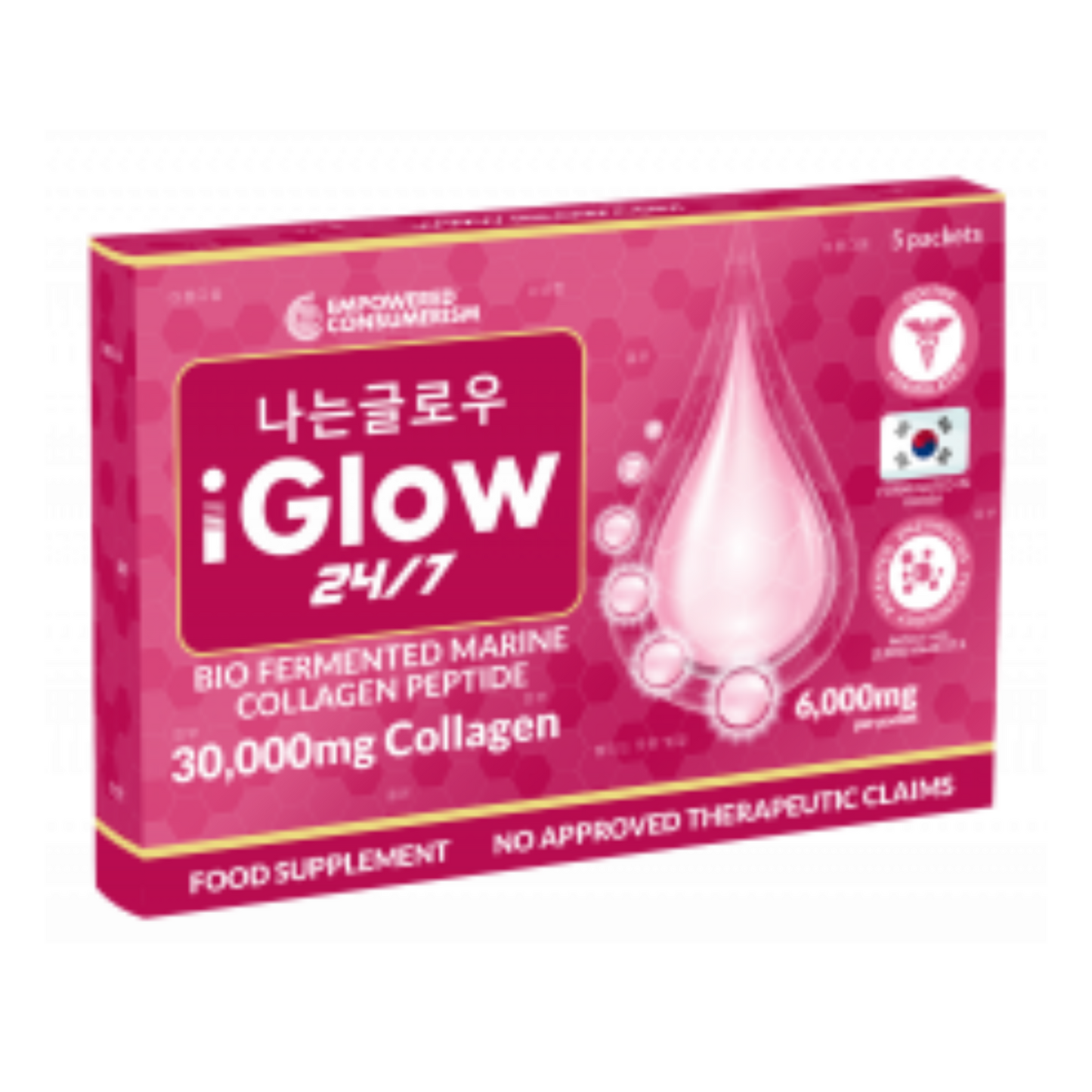 iGlow 24/7 Collagen - 5 Packets